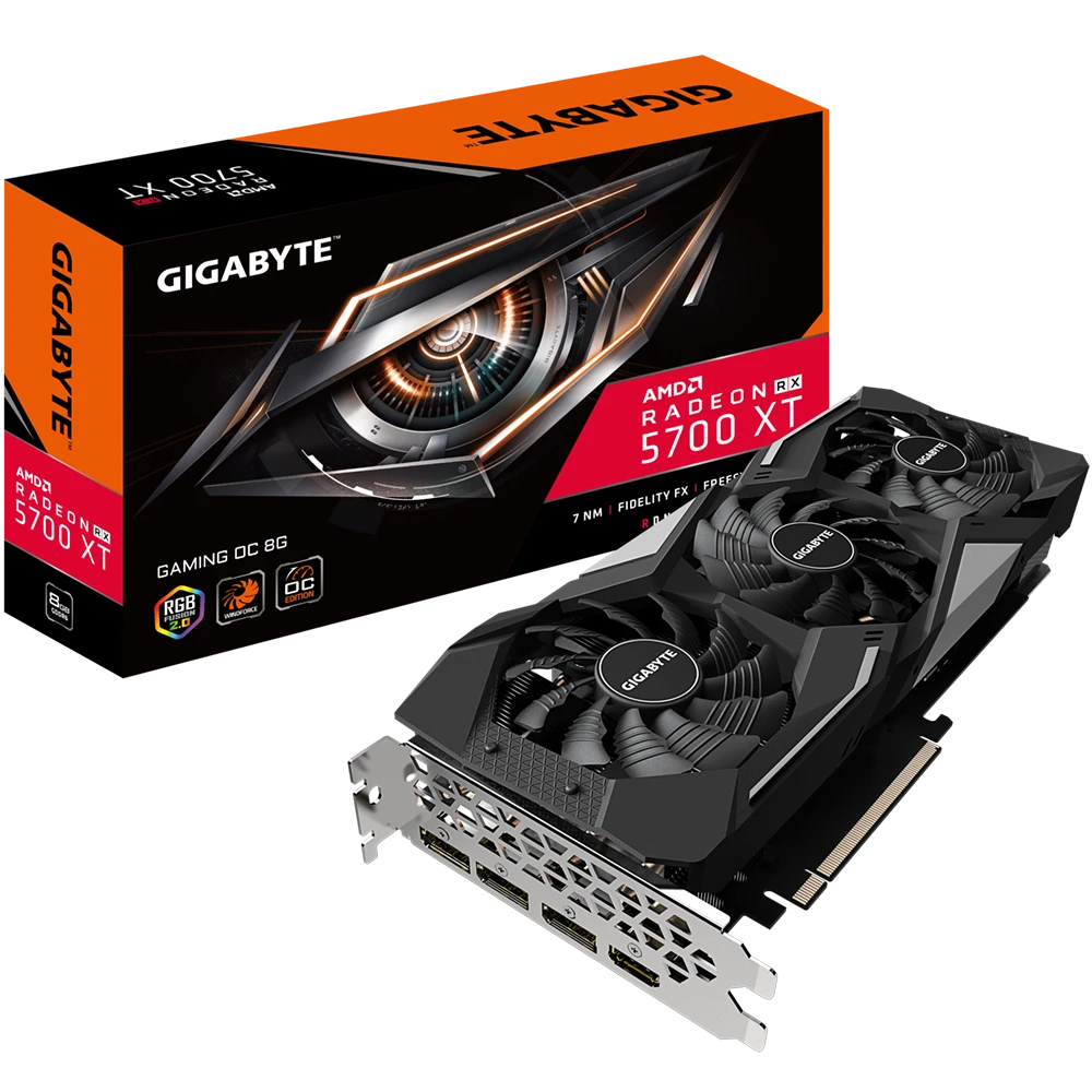 Gigabyte Radeon RX 5700 XT GAMING OC 8G  (Rev. 2.0)